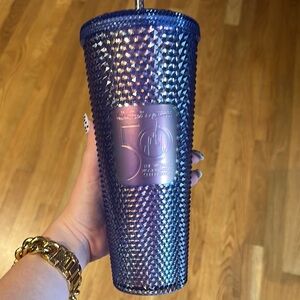 Disney 50th Starbucks cup with Straw